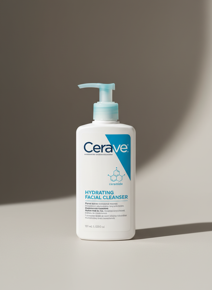 CeraVe Hydrating Facial Cleanser bottle