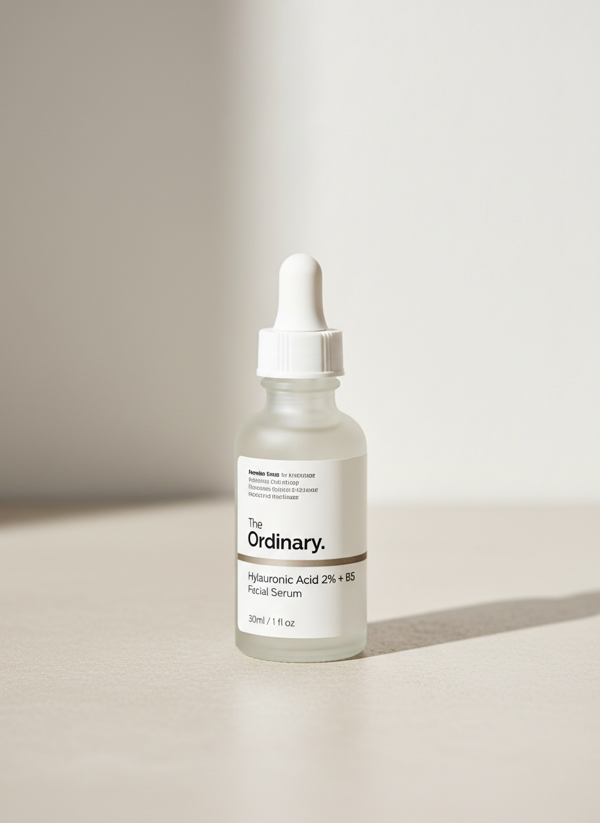 The Ordinary Hyaluronic Acid 2% + B5 facial serum bottle