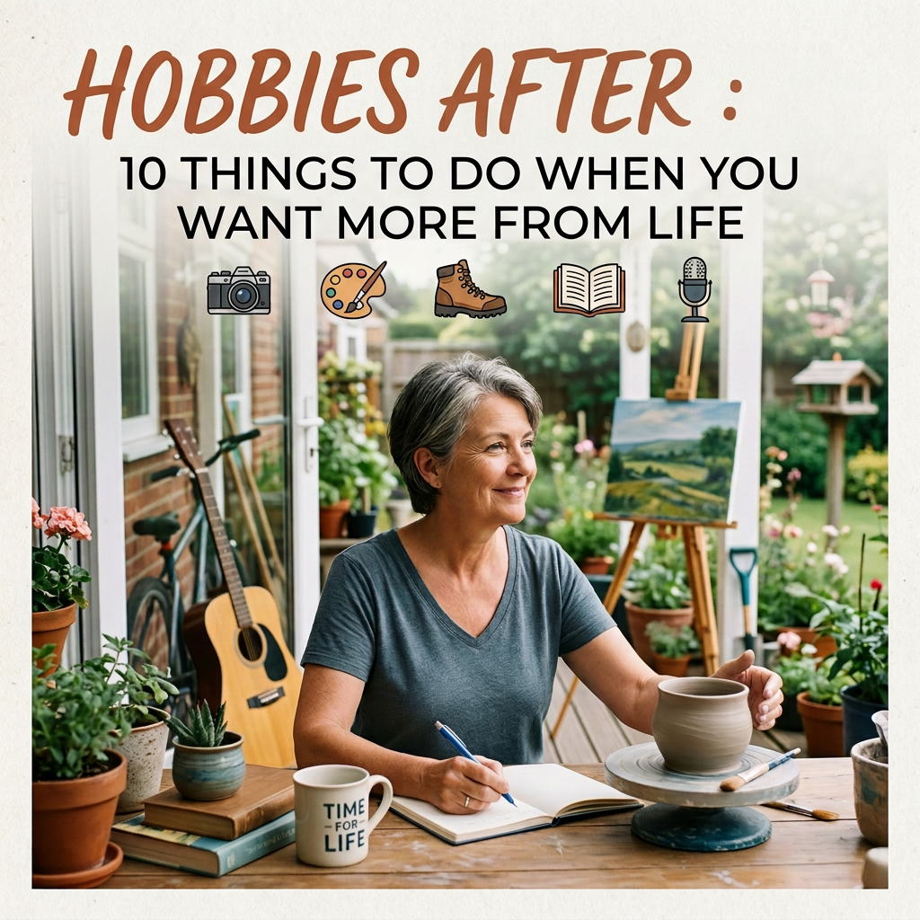 Hobbies After 50: 10 Things to Do for More Joy