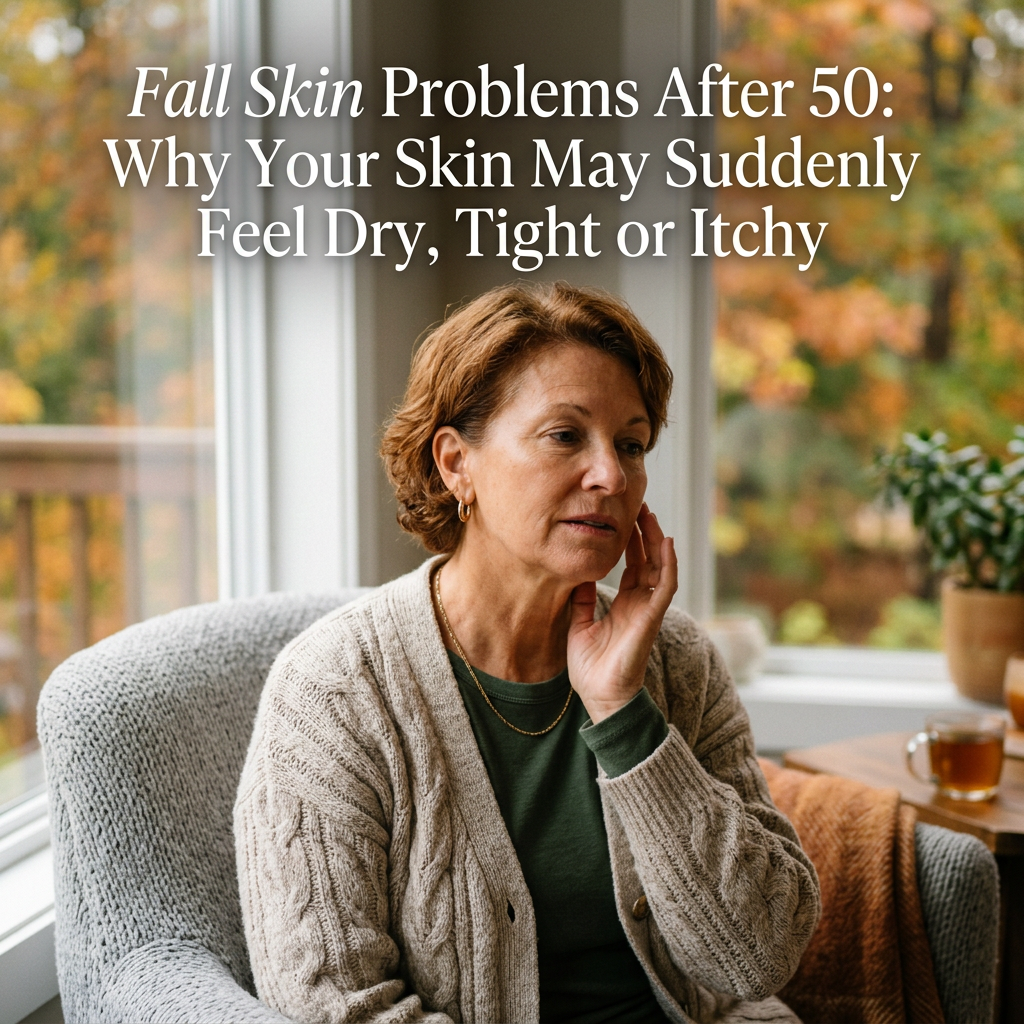 Fall Skin Problems After 50: Why Your Skin May Suddenly Feel Dry, Tight or Itchy